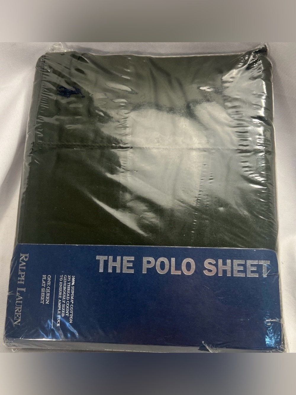The Polo Sheet Ralph Lauren Queen Flat Sheet Olive